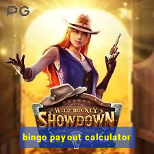 bingo payout calculator